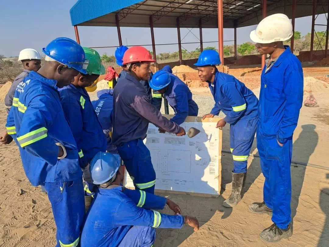 Philo Builders team coordinating construction work